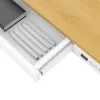 Elektrisch höhenverstellbarer Schreibtisch ActiveJet ET119W-C 140x70 cm — 1 Motor, Höhe 725–1225 mm, weiß/eiche