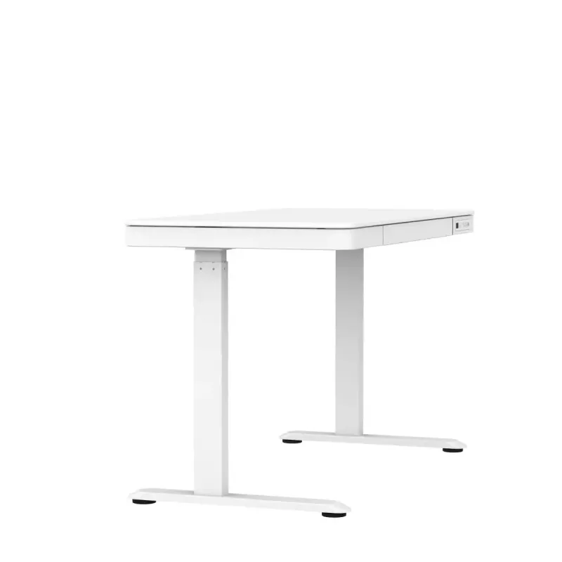 Elektrisch höhenverstellbarer Schreibtisch ActiveJet ET119W-C 140x70 cm, Hub 50 cm, Belastung 45 kg, weiß