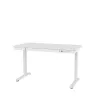 Elektrisch höhenverstellbarer Schreibtisch ActiveJet ET119W-C 140x70 cm, Hub 50 cm, Belastung 45 kg, weiß