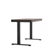 Schreibtisch ActiveJet ET119W-C elektrisch höhenverstellbar 140 x 70 cm schwarz/walnuss mit USB-A- und USB-C-Anschlüssen