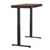 Schreibtisch ActiveJet ET119W-C elektrisch höhenverstellbar 140 x 70 cm schwarz/walnuss mit USB-A- und USB-C-Anschlüssen