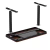 Schreibtisch ActiveJet ET119W-C elektrisch höhenverstellbar 140 x 70 cm schwarz/walnuss mit USB-A- und USB-C-Anschlüssen