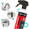 Reinigungsflüssigkeit FRISCHER Frischer Reiniger für schwarze Armaturen 0,5 L Sprühflasche für schwarze Armaturen