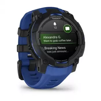 Smartwatch GARMIN Instinct 3 AMOLED 1,2 Zoll GPS, 45 mm Gehäuse, 390x390 Display, 10 ATM, Li-Ion-Akku