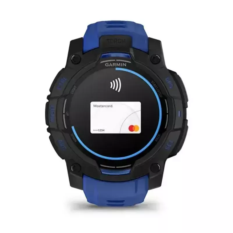 Smartwatch GARMIN Instinct 3 AMOLED 1,2 Zoll GPS, 45 mm Gehäuse, 390x390 Display, 10 ATM, Li-Ion-Akku