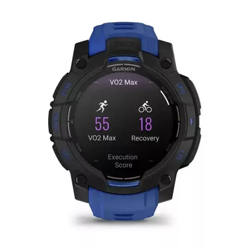 Smartwatch GARMIN Instinct 3 AMOLED 1,2 Zoll GPS, 45 mm Gehäuse, 390x390 Display, 10 ATM, Li-Ion-Akku