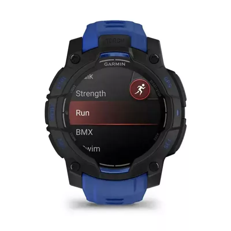 Smartwatch GARMIN Instinct 3 AMOLED 1,2 Zoll GPS, 45 mm Gehäuse, 390x390 Display, 10 ATM, Li-Ion-Akku