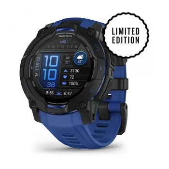 Smartwatch GARMIN Instinct 3 AMOLED 1,2 Zoll GPS, 45 mm Gehäuse, 390x390 Display, 10 ATM, Li-Ion-Akku