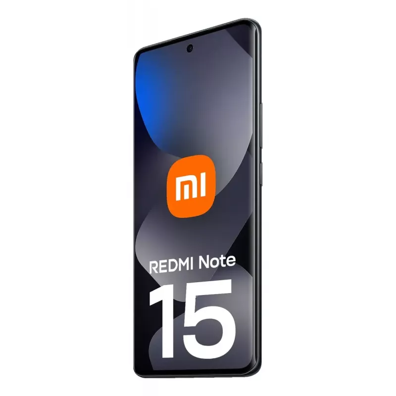 Smartphone Xiaomi Redmi Note 15 — 6,77 Zoll AMOLED, 8 GB RAM, 128 GB, 6000 mAh, 108 MP, Schwarz