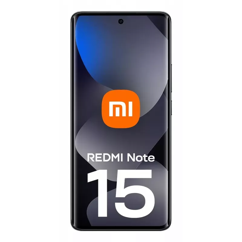 Smartphone Xiaomi Redmi Note 15 — 6,77 Zoll AMOLED, 8 GB RAM, 128 GB, 6000 mAh, 108 MP, Schwarz