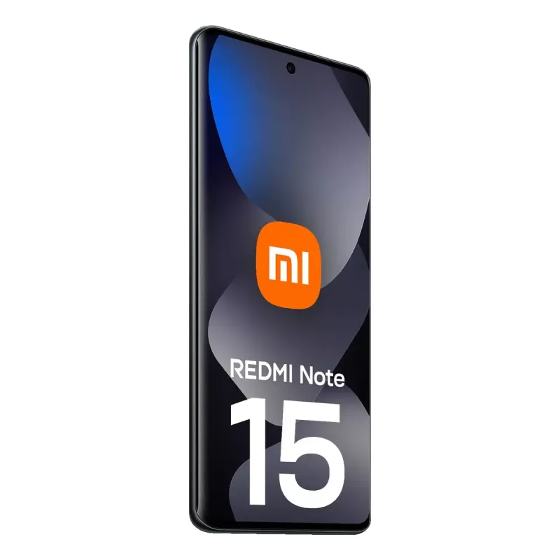Smartphone Xiaomi Redmi Note 15 — 6,77 Zoll AMOLED, 8 GB RAM, 128 GB, 6000 mAh, 108 MP, Schwarz