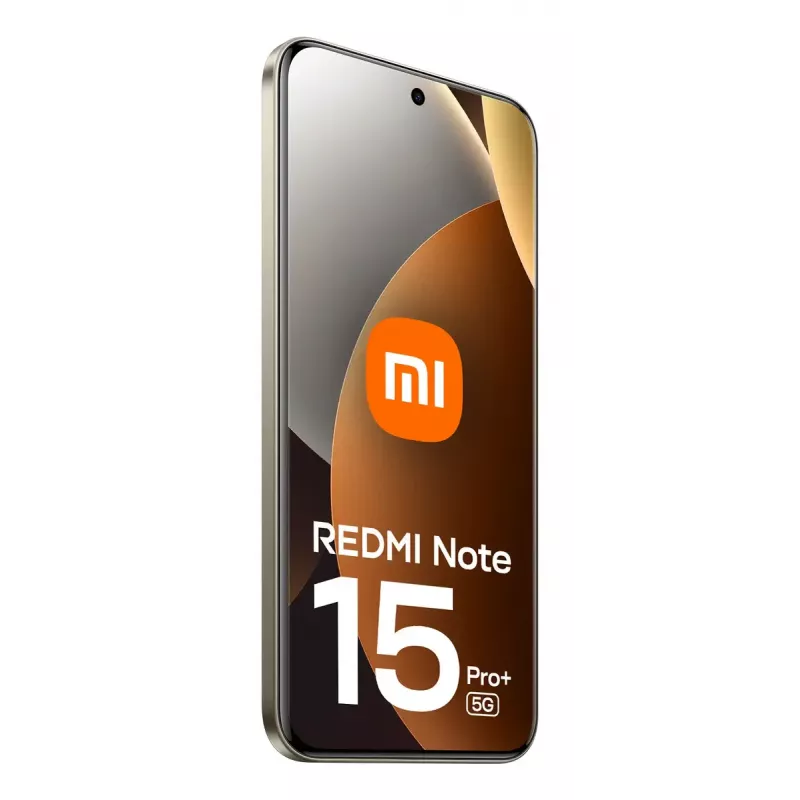Smartphone Xiaomi Redmi Note 15 Pro+ 5G — 6,83 Zoll AMOLED, 8 GB RAM, 256 GB, 200 MP, 6500 mAh (Braun)
