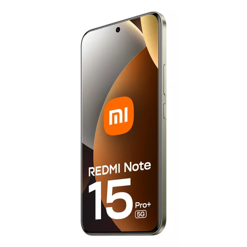 Smartphone Xiaomi Redmi Note 15 Pro+ 5G — 6,83 Zoll AMOLED, 8 GB RAM, 256 GB, 200 MP, 6500 mAh (Braun)