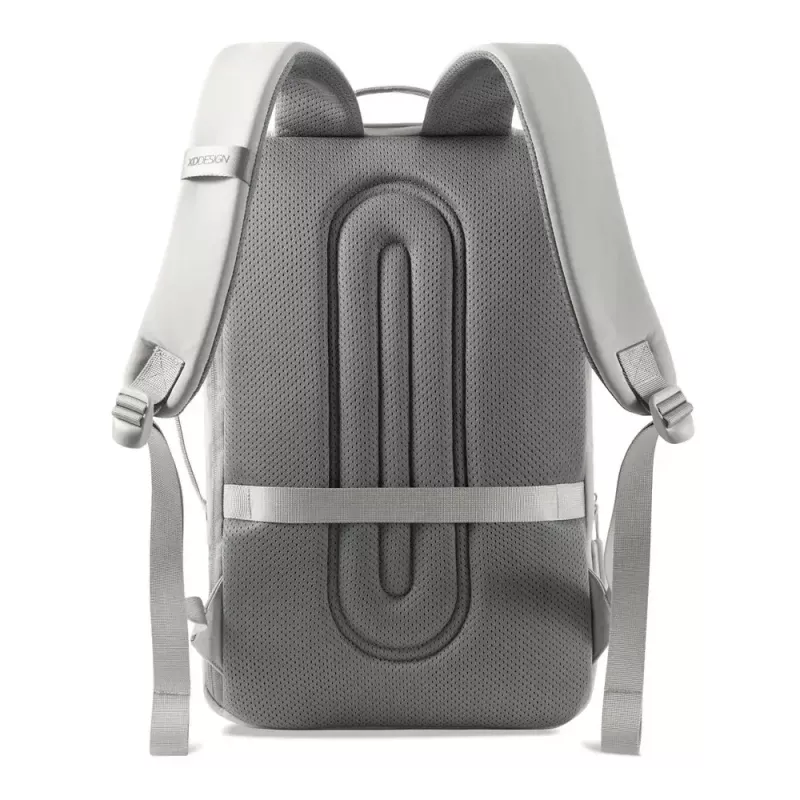 Rucksack XDDESIGN Air P706.3219 — Grau, 15 l, Laptopfach bis 39,6 cm (15,6 Zoll), abschließbarer Hauptreißverschluss