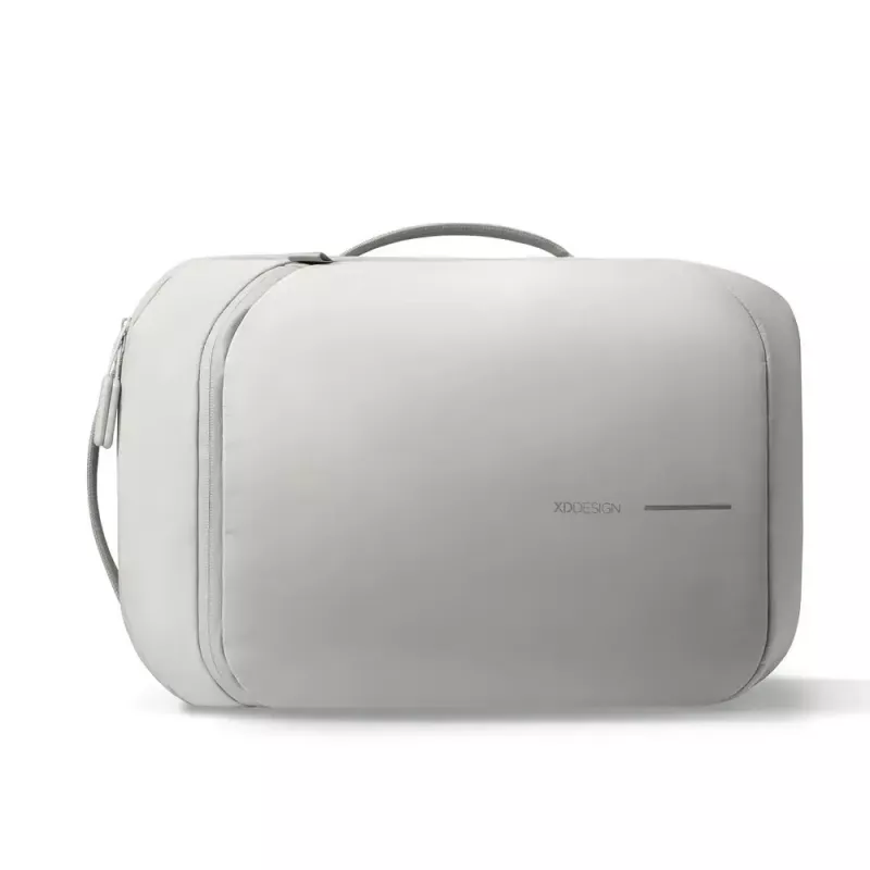 Rucksack XDDESIGN Air P706.3219 — Grau, 15 l, Laptopfach bis 39,6 cm (15,6 Zoll), abschließbarer Hauptreißverschluss