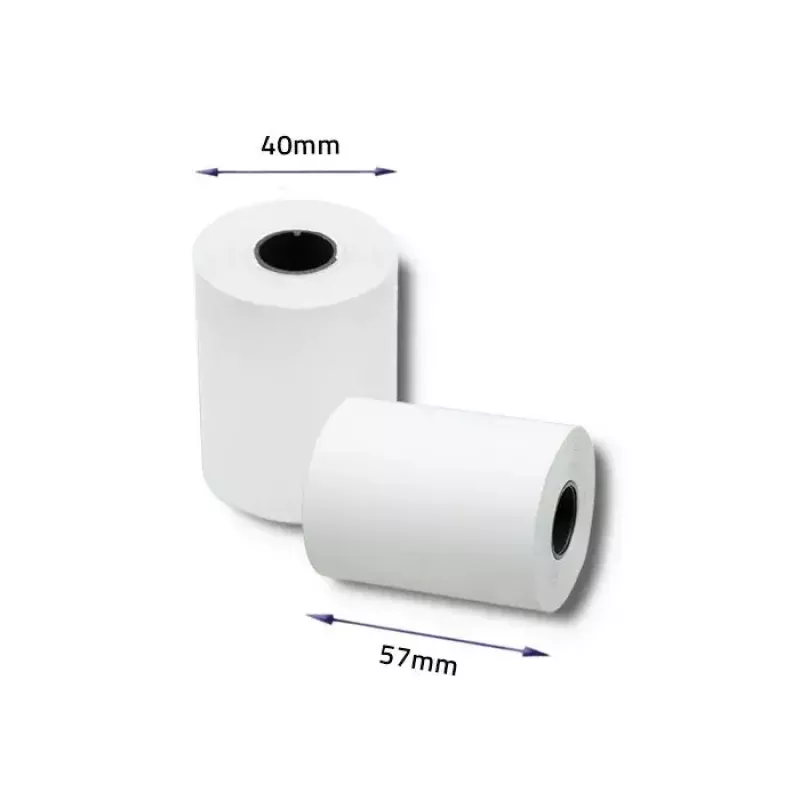 Thermorolle QOLTEC 51899 — 57 mm x 16 m, 55 g/m², BPA-frei
