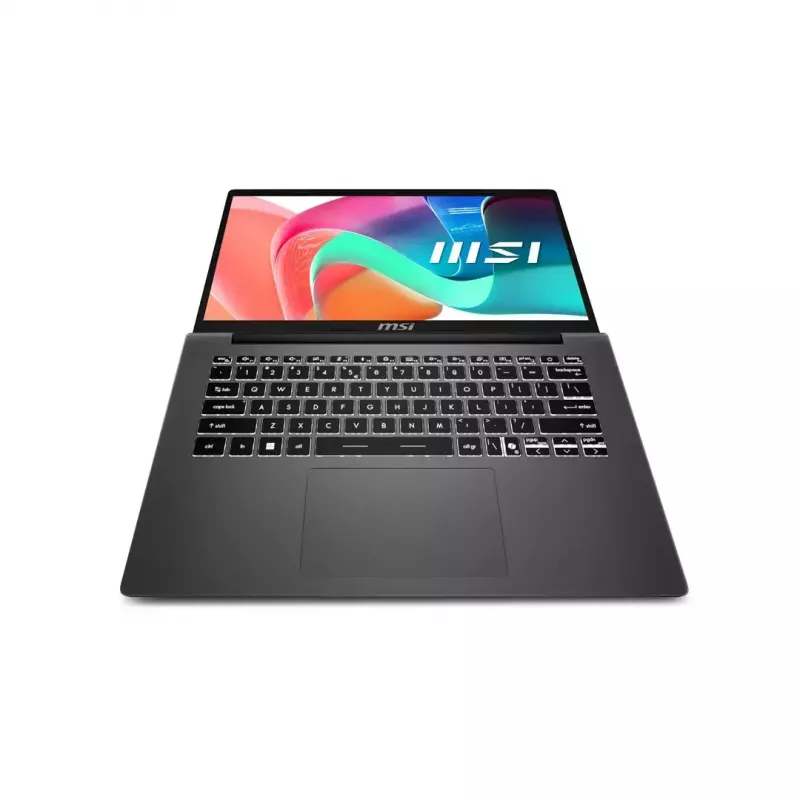 Laptop MSI Modern 14 F13MG-265PL — 14,0 Zoll FHD IPS 60 Hz, Intel Core i5-1334U, 16 GB DDR4, 512 GB PCIe NVMe, Intel Iris Xe, Win11 Pro, Platingrau