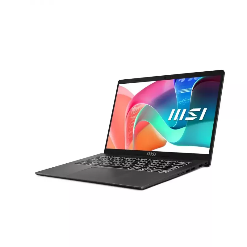 Laptop MSI Modern 14 F13MG-265PL — 14,0 Zoll FHD IPS 60 Hz, Intel Core i5-1334U, 16 GB DDR4, 512 GB PCIe NVMe, Intel Iris Xe, Win11 Pro, Platingrau