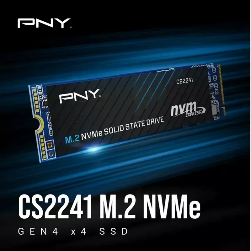 Interne SSD PNY M.2 2280 512 GB M280CS2241-512-BLK, SATA/NVMe nicht spezifiziert