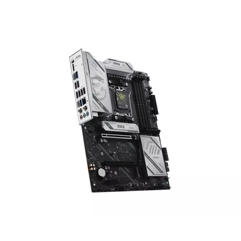 Motherboard MSI MAG X870E GAMING MAX WIFI — AMD X870E, Sockel AM5, DDR5, 4 DIMM, ATX, Wi‑Fi 7, 5Gb LAN