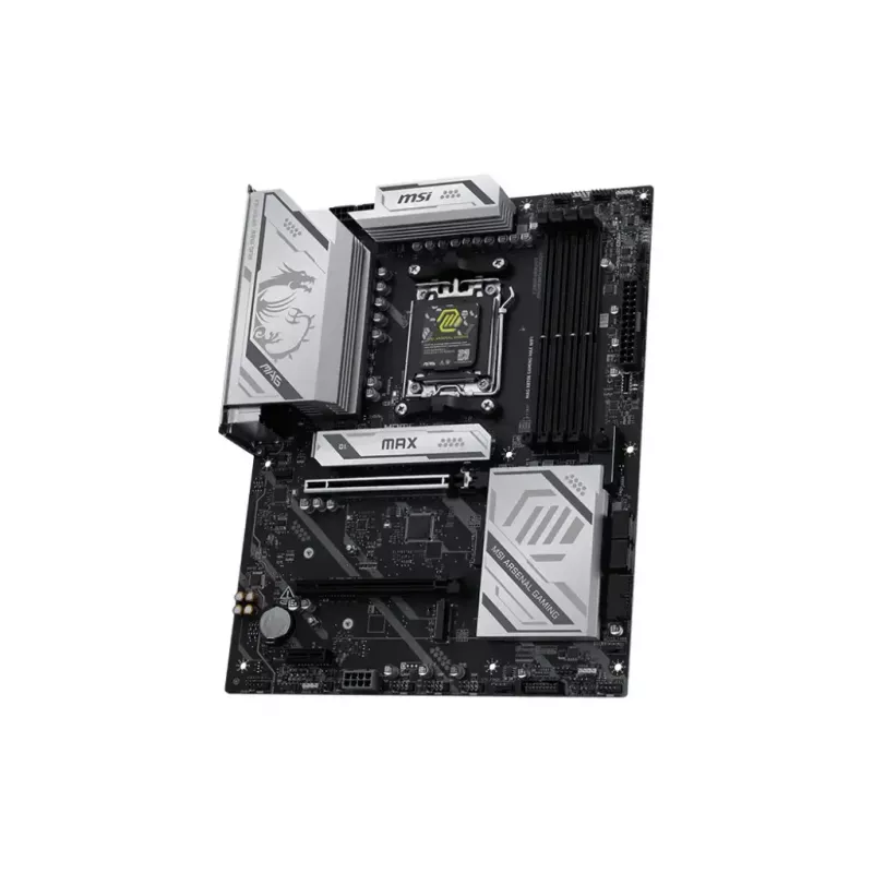 Motherboard MSI MAG X870E GAMING MAX WIFI — AMD X870E, Sockel AM5, DDR5, 4 DIMM, ATX, Wi‑Fi 7, 5Gb LAN