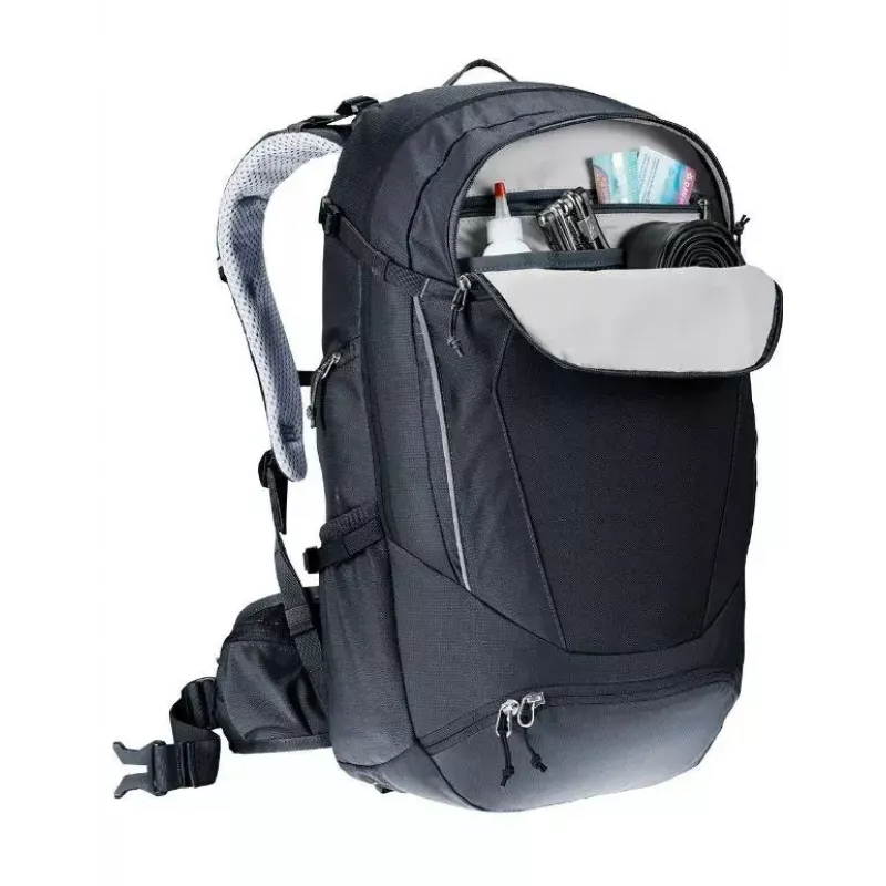 Rucksack DEUTER Trans Alpine 30 – 30L Fahrradrucksack, schwarz