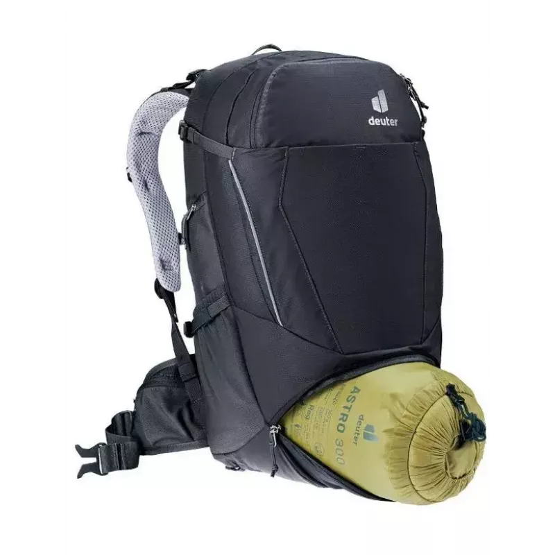 Rucksack DEUTER Trans Alpine 30 – 30L Fahrradrucksack, schwarz