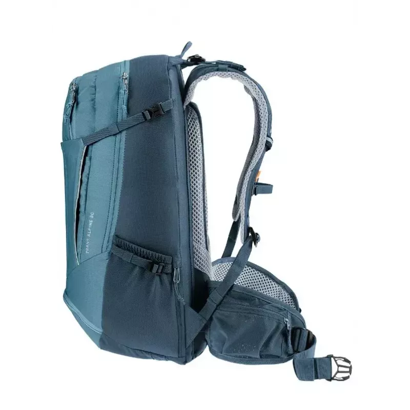 Rucksack DEUTER Trans Alpine 30 — 30-Liter-Fahrradrucksack, atlantic-ink