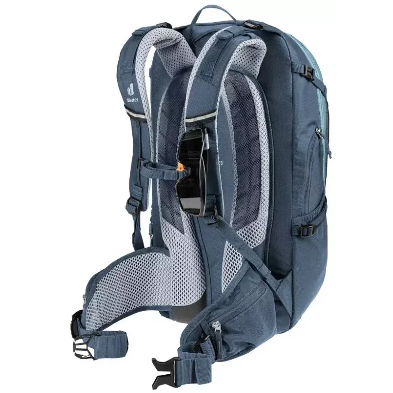 Rucksack DEUTER Trans Alpine 30 — 30-Liter-Fahrradrucksack, atlantic-ink
