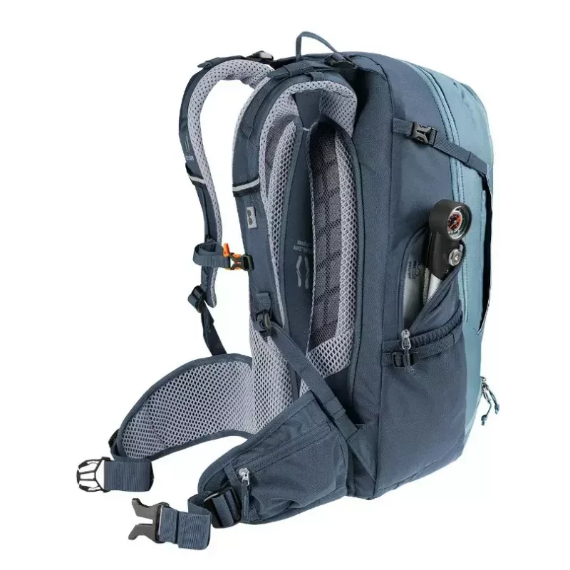 Rucksack DEUTER Trans Alpine 30 — 30-Liter-Fahrradrucksack, atlantic-ink