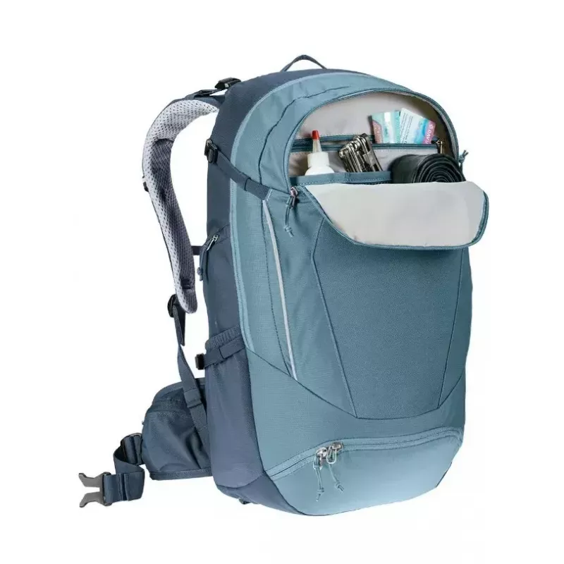 Rucksack DEUTER Trans Alpine 30 — 30-Liter-Fahrradrucksack, atlantic-ink