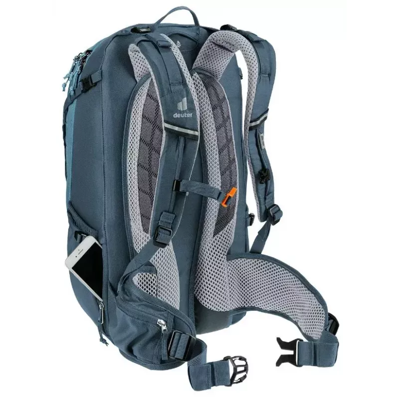 Rucksack DEUTER Trans Alpine 30 — 30-Liter-Fahrradrucksack, atlantic-ink