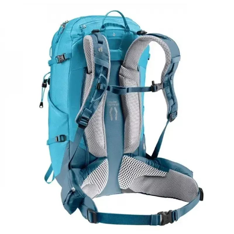 DEUTER Trail PRO 31 SL Damen-Wanderrucksack, 31 L, leicht, langlebig, blau