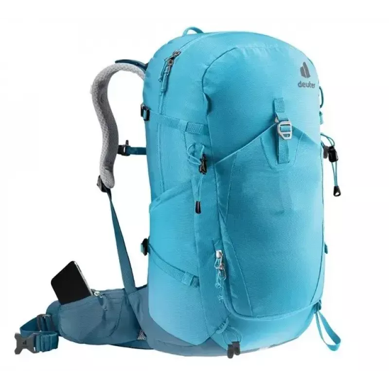 DEUTER Trail PRO 31 SL Damen-Wanderrucksack, 31 L, leicht, langlebig, blau