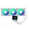 ASROCK Challenger 360 Digital ARGB White — 360mm CPU-Flüssigkeitskühler, digitale ARGB-Beleuchtung, weißes Finish