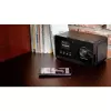 Internetradio Krüger&Matz KM0816.1 — Schwarz, Bluetooth 5.2, FM, 2×7 W, 430 Senderplätze, Fernbedienung, 3,5-mm-Kopfhöreranschluss