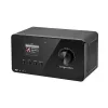Internetradio Krüger&Matz KM0816.1 — Schwarz, Bluetooth 5.2, FM, 2×7 W, 430 Senderplätze, Fernbedienung, 3,5-mm-Kopfhöreranschluss