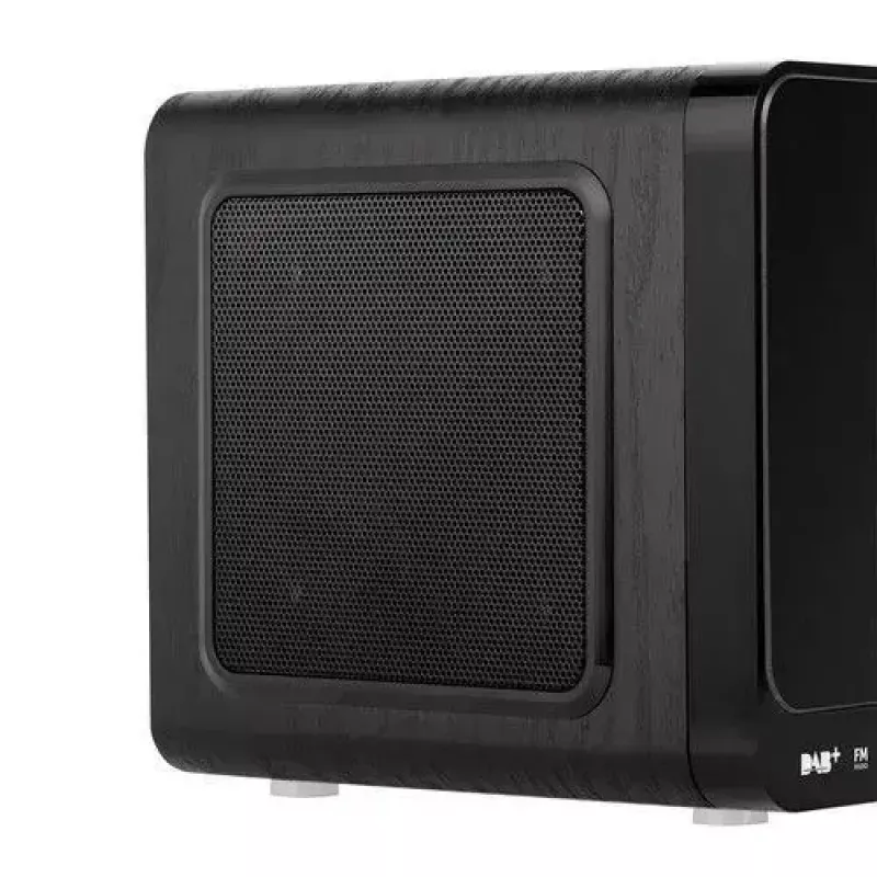 Internetradio Krüger&Matz KM0816.1 — Schwarz, Bluetooth 5.2, FM, 2×7 W, 430 Senderplätze, Fernbedienung, 3,5-mm-Kopfhöreranschluss