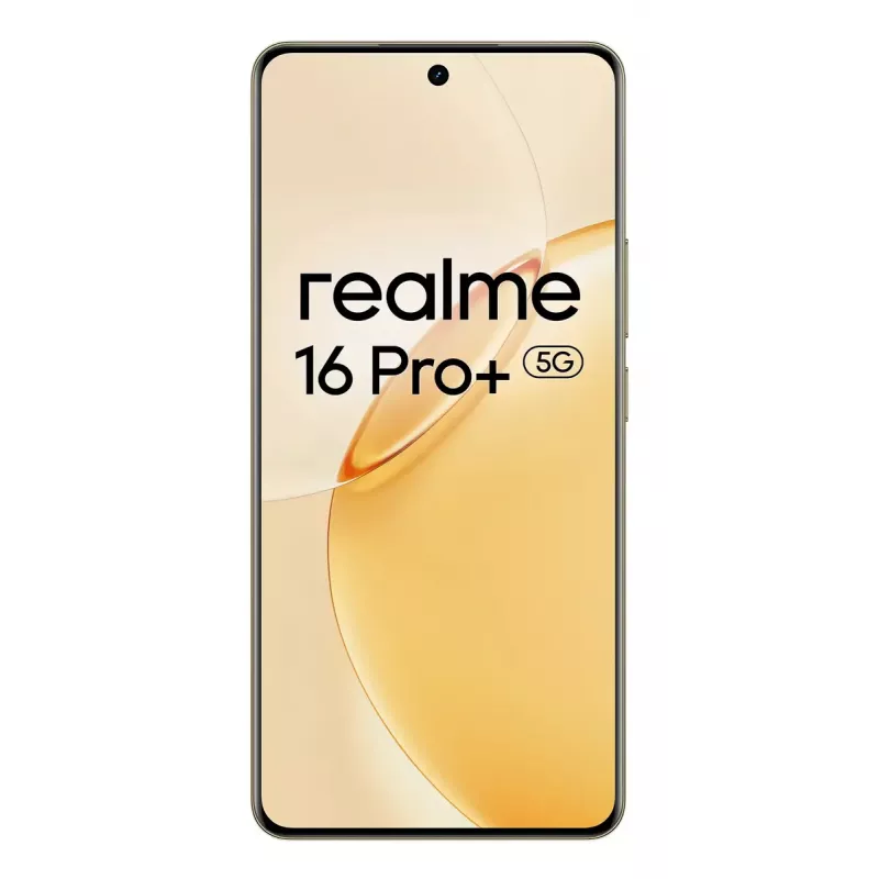 Smartphone REALME realme 16 Pro+ — 6,8 Zoll (17,3 cm) 1280×2800, Snapdragon 7 Gen 4, 12 GB RAM, 512 GB, 200 MP, 7000 mAh, Gold