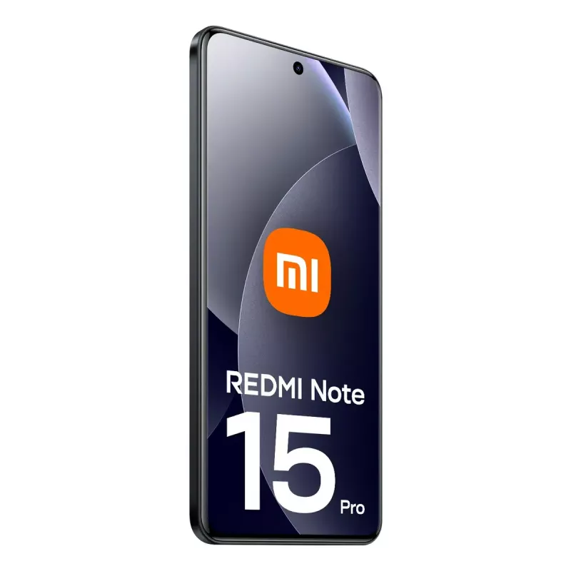 Smartphone Xiaomi Redmi Note 15 Pro 6,77 Zoll 8 GB RAM 256 GB 200 MP Dreifachkamera 6500 mAh Schwarz
