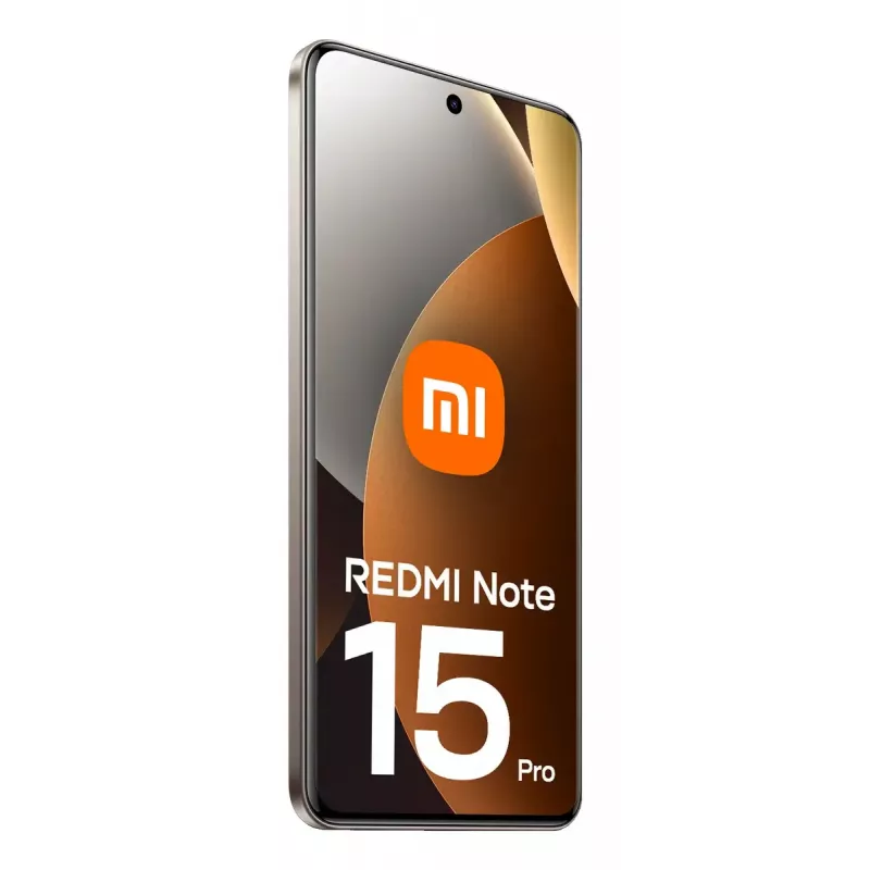 Smartphone Xiaomi Redmi Note 15 Pro — 6,77 Zoll (17,2 cm), 8 GB RAM, 256 GB, 200 MP Rückkamera, 6500 mAh, Titan