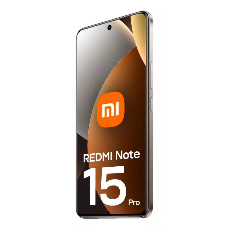 Smartphone Xiaomi Redmi Note 15 Pro — 6,77 Zoll (17,2 cm), 8 GB RAM, 256 GB, 200 MP Rückkamera, 6500 mAh, Titan