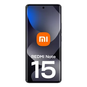 Smartphone Xiaomi Redmi Note 15 — 6,77 Zoll (17,2 cm), Helio G100 Ultra 2 GHz, 8 GB RAM, 256 GB, 108 MP Dreifachkamera, 6000 mAh, Schwarz
