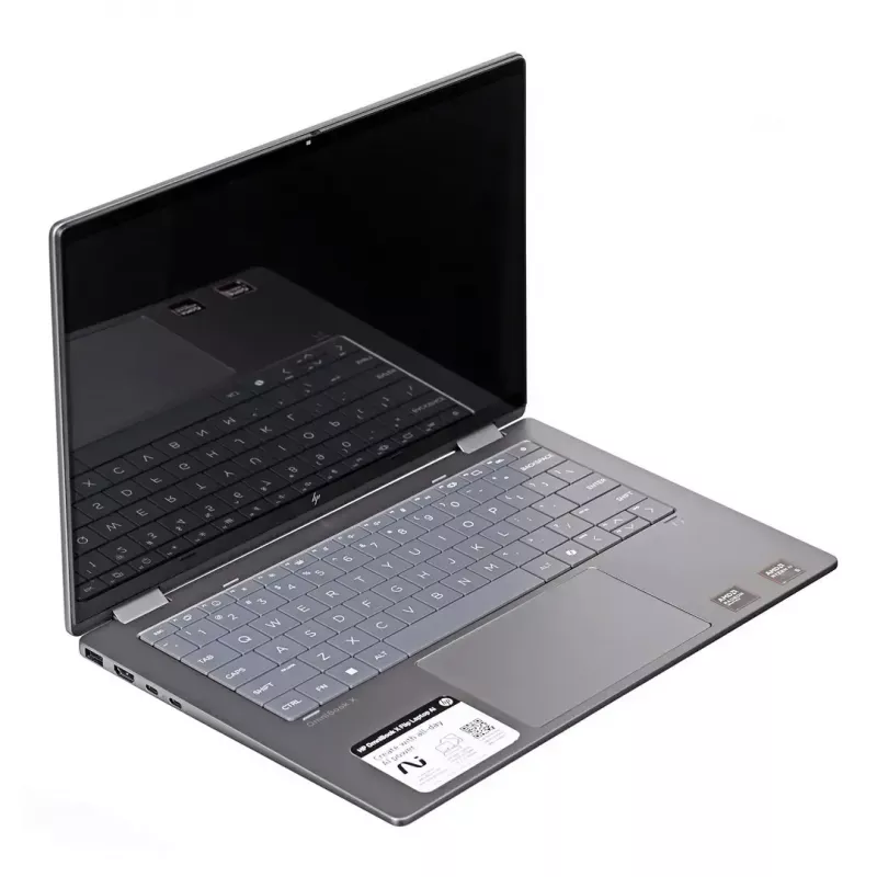 Laptop HP OmniBook Flip 14-FK0013D, Ryzen AI 5 340, 14 Zoll WUXGA Touch IPS, 16GB RAM, 512GB SSD, Bluetooth, Windows 11, Meteor Silver