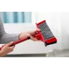 Besen VILEDA Indoor harte Borsten, Technopolymer, 1300 mm Griff, 280×60 mm Kopf