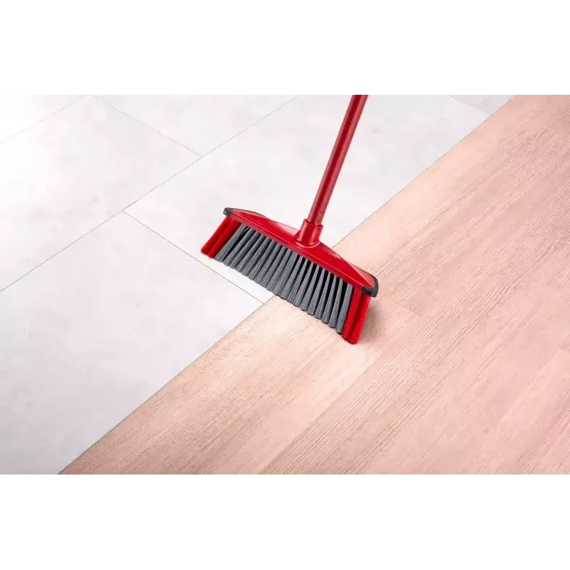 Besen VILEDA Indoor harte Borsten, Technopolymer, 1300 mm Griff, 280×60 mm Kopf