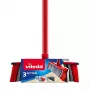 Besen VILEDA Indoor harte Borsten, Technopolymer, 1300 mm Griff, 280×60 mm Kopf