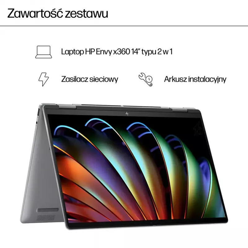 Laptop HP ENVY x360 14 Zoll Ryzen 7 8840HS 16 GB 512 GB Win11Home