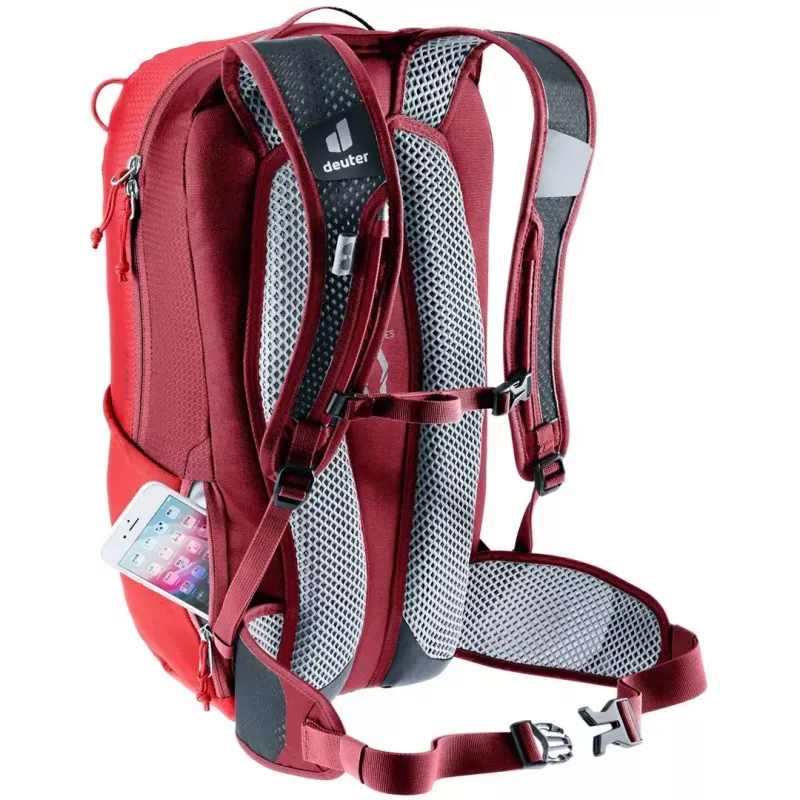 Tagesrucksack DEUTER Race 16 — Tagesrucksack, 16 L Kapazität, cherry
