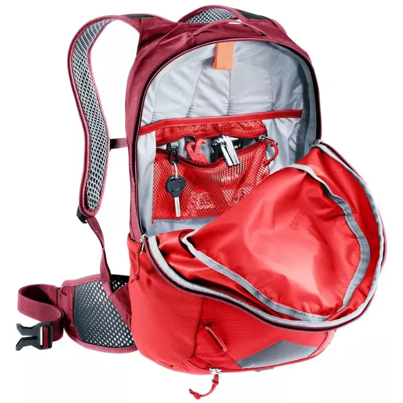 Tagesrucksack DEUTER Race 16 — Tagesrucksack, 16 L Kapazität, cherry